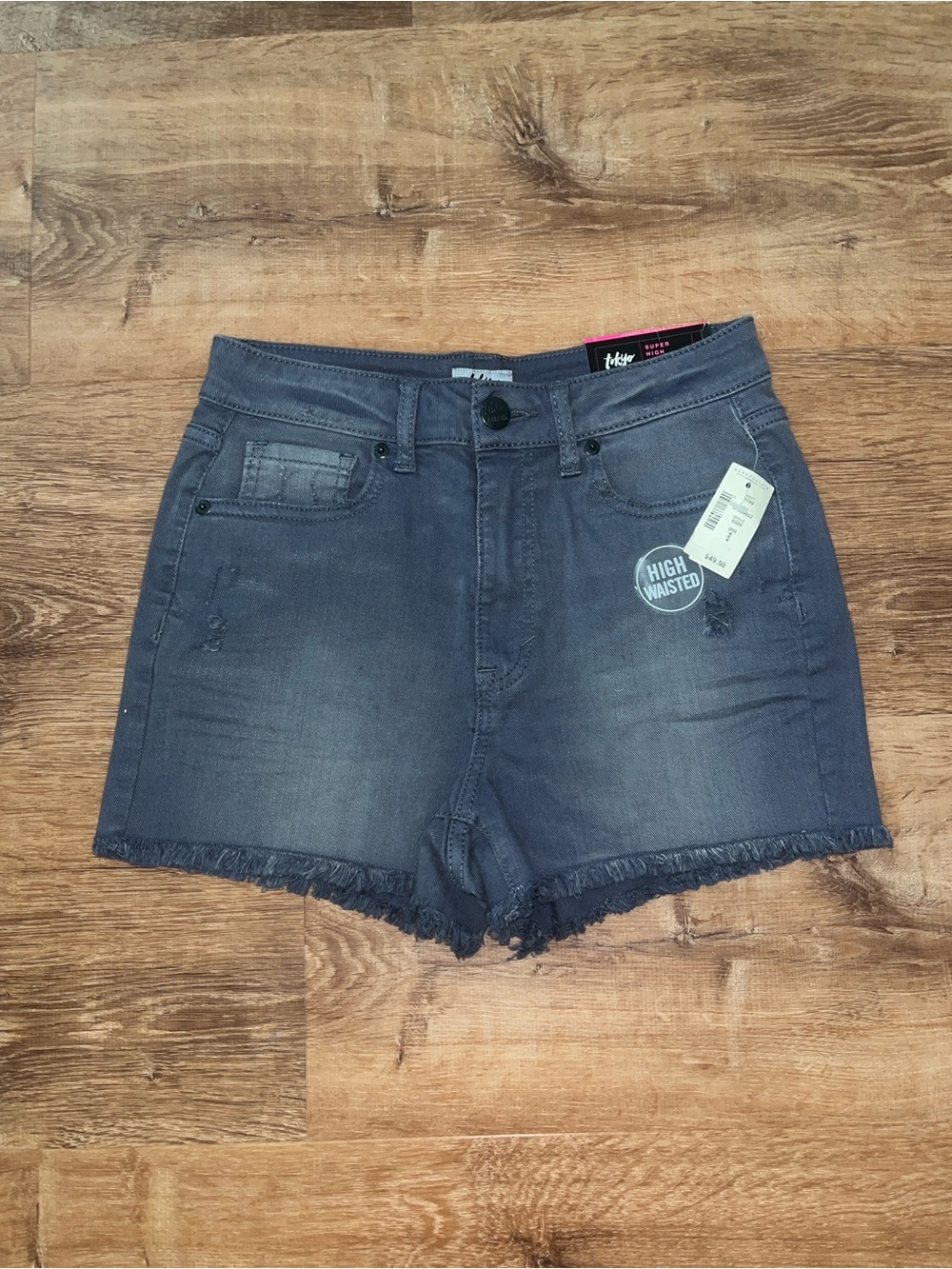 Aeropostale Grey Denim Shorts